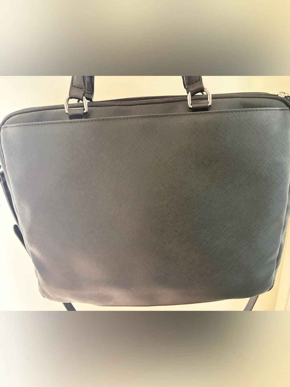 Tumi Black Men's Professional Briefcase with Top Handles